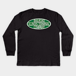 Illinois Terminal Railroad Kids Long Sleeve T-Shirt